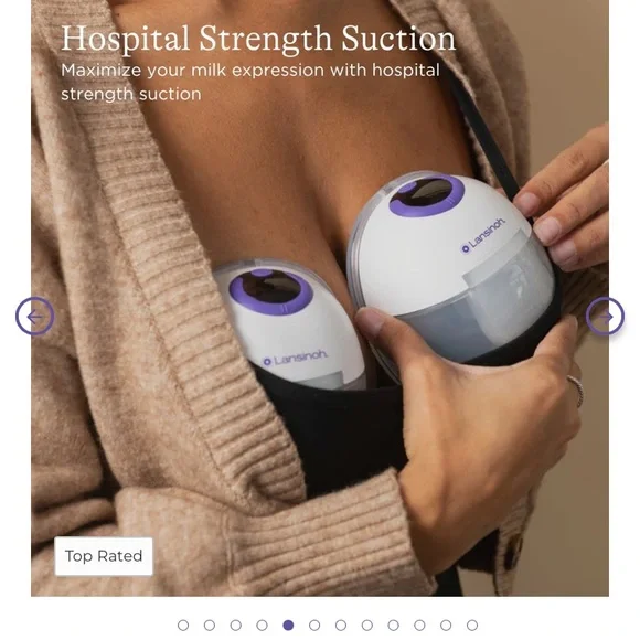 Lansinoh Discreet Duo Wearable Pump - Picture 6 of 7